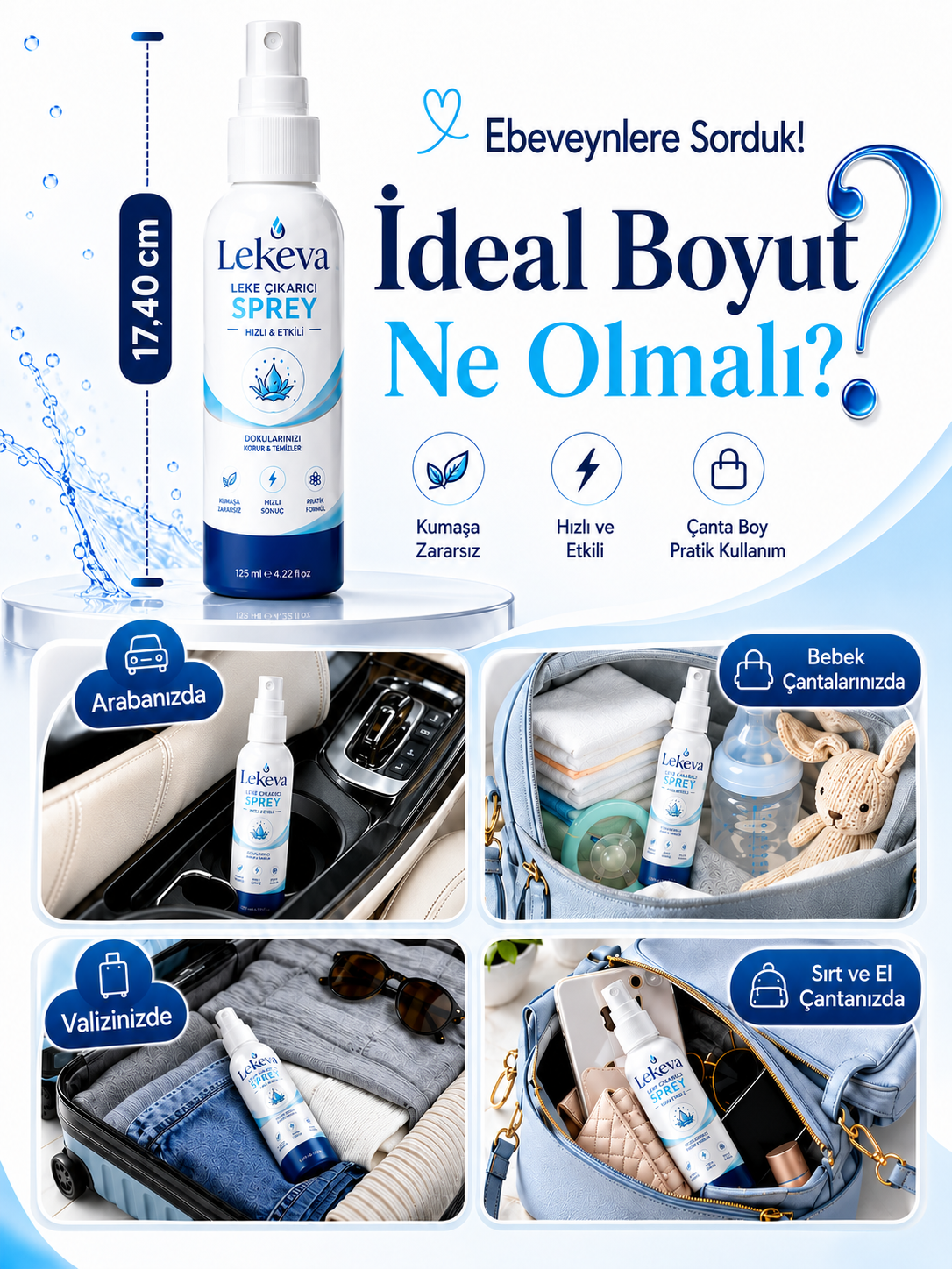 Lekeva™ Leke Çıkarıcı Sprey